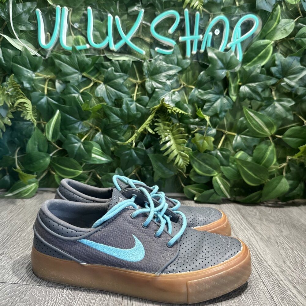 Nike SB Zoom Stefan Janoski Shoes OG Canvas Leather Skater Women Size 5.5
